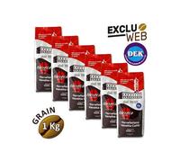 Café grain DÉCAFÉINÉ - 1 Kg - TORVECA - Conditionnement : Format XL