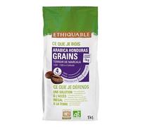 CAFÉ GRAINS HONDURAS BIO 1KG, ETHIQUABLE, LOT DE 2