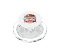 Café Humour Accro à la caféine Jeu de Mots drôle de café PopSockets PopGrip pour MagSafe