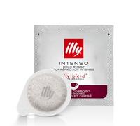 Café Illy 200 Dosettes Filtre Papier Ese 44mm Grillé Intenso Ex Foncé 100% Arabe