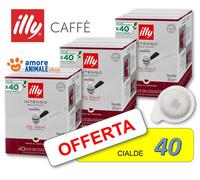Illy Dosettes ESE 44 Arabica – Filtre papier, goût intense – 240 pièces