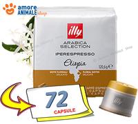 illy Café, sélection de café arabica de luxe, capsules iperespresso, Ethiopie, 1 paquet de 18 capsules