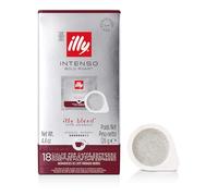 Café Illy Torréfié INTENSO en dosettes E.S.E. - 1 boîte de 18 dosettes