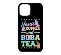 Café Jesus et thé Boba Coque pour iPhone 12 Mini