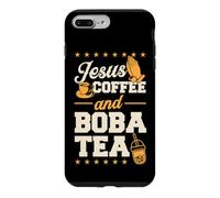 Café Jesus et thé Boba Coque pour iPhone 7 Plus/8 Plus