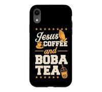 Café Jesus et thé Boba Coque pour iPhone XR
