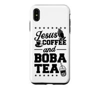 Café Jesus et thé Boba Coque pour iPhone XS Max