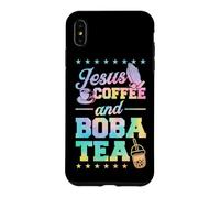 Café Jesus et thé Boba Coque pour iPhone XS Max