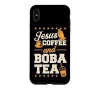 Café Jesus et thé Boba Coque pour iPhone XS Max
