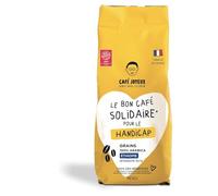 CAFE JOYEUX - Café En Grains Éthiopien Intense, Arôme Puissant Et Riche, Paquet 500g - Lot De 2