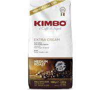 Kimbo Grains de café Extra Cream – Arabica 50%/Robusta 50% – 1 kg