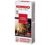 CAFÉ KIMBO NAPOLI - 10 CAPSULES COMPATIBLES NESPRESSO 5.5g