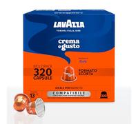 Café Lavazza Capsules compatibles Nespresso Crema&Gusto Forte, 320 Capsules