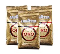 Café Lavazza Qualità Oro, Grains Entiers, Grains de Café, Pack de 3, 3 x 1 kg