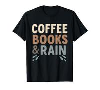 Café, Livres et Pluie - Cozy Little Rituals T-Shirt