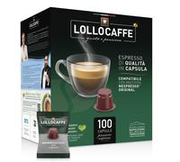 Lollo Caffè - Capsules Passion Espresso Mélange Argent - Compatibles Nespresso - 100 capsules