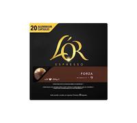Café L'OR Espresso Forza intensité 9-20 capsules