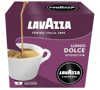 Café Lungo Dolce - Lavazza - Modo Mio - 16 Capsules - Doux et Fruité