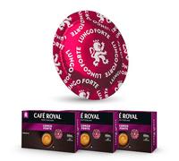 Café Lungo Forte en Dosettes, Café Royal Pro, Compatible Nespresso® Professional Zenius Aguila Gemini, Lot de 3 x 50