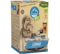 Café Lungo Super BOX 100 capsules de café | La Natura Lifestyle Organic 510g| biosourcé | Compatible Nespresso®*³