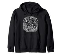 Café Magic Mayhem Witchy Gothic Mom Sweat à Capuche