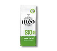 Café Méo en Grains Biologique Original - en Pack de 16 sachets de 250G - Certifié AB - Niveau de torréfaction moyenne