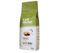 CAFÉ MICHEL - Café en grains Pérou Arabica 1kg - Vente à l'unité - meilleure offre
