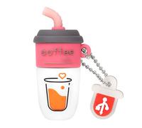 Café Mignon Clé USB 32Go - Pour Ordinateurs, Enseignants, Étudiants, Famille et Amis (32GB, Rose Café)
