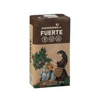Café moulu fort Hacendado, paquet de 250 g. Pack de 2