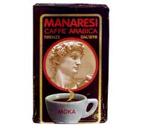 Café moulu Manaresi Caffe Arabica Moka 250g