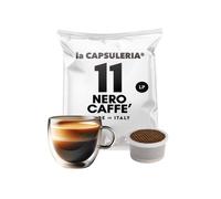 Café Nero, 100 capsules compatibles Lavazza Espresso Point, sachets fraîcheur - La Capsuleria