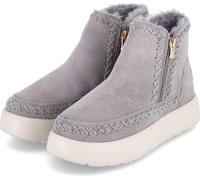 Cafe Noir Femmes Bottines/ Bottes d'hiver Gris daim Taille : 37