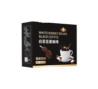 Café noir garnissant, boîte de 80 g, 2 g x 40 sachets, café noir pur sans sucre, parfait for une boisson rafraîchissante et revigorante(2Box)