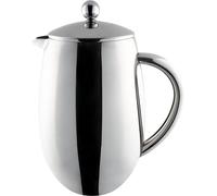 Café Olé BFD Cafetière, corps à double paroi en acier inoxydable 18/10 et filtre à mailles, finition miroir, 1500 ml (10 tasses à espresso ou 6 mugs)