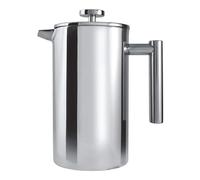 Café Olé CFD-03 cafetière à double paroi en acier inoxydable 18/10 - fini miroir, 3 demi-tasses