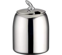 Café Olé Chatsworth sucrier avec couvercle en acier inoxydable 18/10 - fini miroir, argent, 12oz, 0.34L