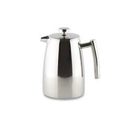Cafe Ole Stal Belmont Cafetière à double paroi 3 tasses de café, Acier inoxydable, Fini miroir, 8 Cup / 1L