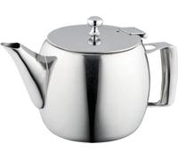 Café Olé Théière Universal, 570 ml en Acier Inoxydable 18/10 - Thé pour 2 Personnes, Finition Miroir, Manche Ergonomique