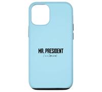 Café Pause Mr Président Thé Matin Chef Cadeaux Homme Coque pour iPhone 12/12 Pro