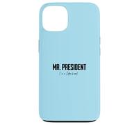 Café Pause Mr Président Thé Matin Chef Cadeaux Homme Coque pour iPhone 13