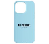 Café Pause Mr Président Thé Matin Chef Cadeaux Homme Coque pour iPhone 15 Pro Max