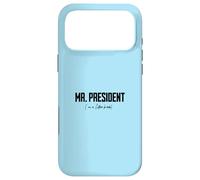 Café Pause Mr Président Thé Matin Chef Cadeaux Homme Coque pour iPhone 17 Pro Max