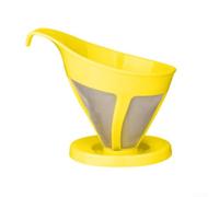 Café Plastique 1-4 Tasses Drip Café Plastique 1-4 Tasses Drip(yellow) | Design pour conique classique, extraction uniforme, arôme riche, 1 à 4 tasses, pour idéal matin