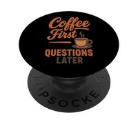 Café Premières Questions Plus Tard PopSockets PopGrip Adhésif