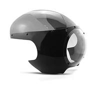 Café-Racer Carenage de Phare Retro Vintage T3 Noir-fumé