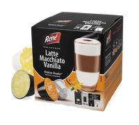 Café René | Latte macchiato vanille - 16 capsules pour Dolce Gusto