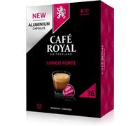 CAFE ROYAL Boîte à capsules de café LUNGO FORTE XL BOX 36 capsules