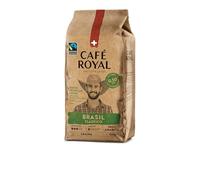 Café Royal Brasil Classico Café en Grains - Torréfaction Moyenne - Paquet de 500g - Intensité 3/5-100% Arabica - Certifié Fairtrade