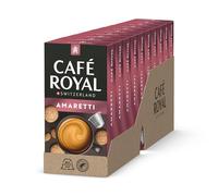 Café Royal, Café Aromatisé à la Cannelle, 100 Capsules Compatibles Nespresso (R), Aluminium 80% Recyclé, Certifié Rainforest Alliance, Café 100% Arabica, Aromatisé