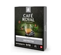 Capsules Aluminium Café Royal Ristretto x18 pour Nespresso - Sélection Rouge (Italien)